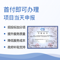 山西辦理認(rèn)證 CS信息系統(tǒng)建設(shè)和服務(wù)能力評估 費用周期 金鼎