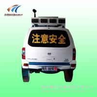 太陽(yáng)能模擬警車標(biāo)識(shí)，太陽(yáng)能仿真警車廠家