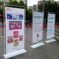 西安門型展架定做，西安麗屏展架定做，西安拉網(wǎng)展架定做