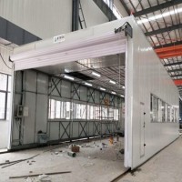 自動機械化整體移動噴漆房尺寸定制