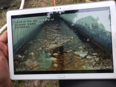 埋地給水管道漏水檢測，排污管道CCTV檢測