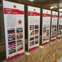 西安麗屏展架門型展架鋁合金示架立屏KT??板展架海報架