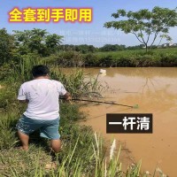 廣西鋰電一體桿,隱蔽伸縮電棒,打魚(yú)電桿