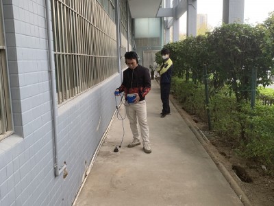 房屋暗埋水管漏水檢測，戶外埋地自來水管漏水檢測